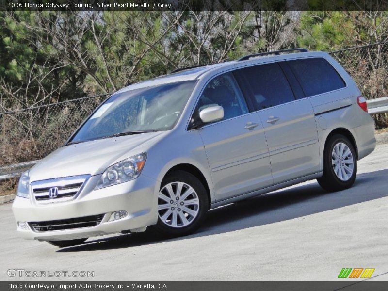 Silver Pearl Metallic / Gray 2006 Honda Odyssey Touring