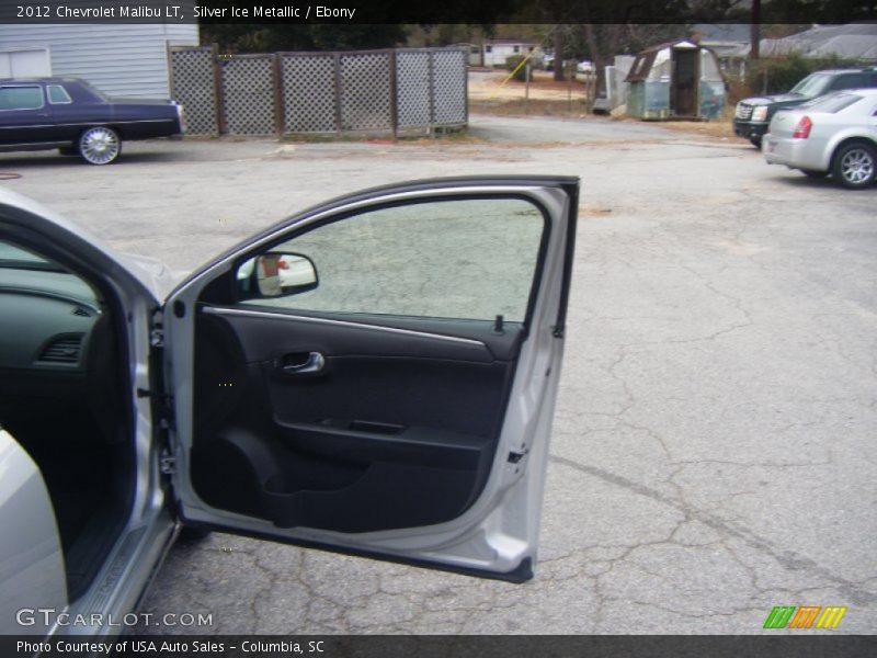 Silver Ice Metallic / Ebony 2012 Chevrolet Malibu LT