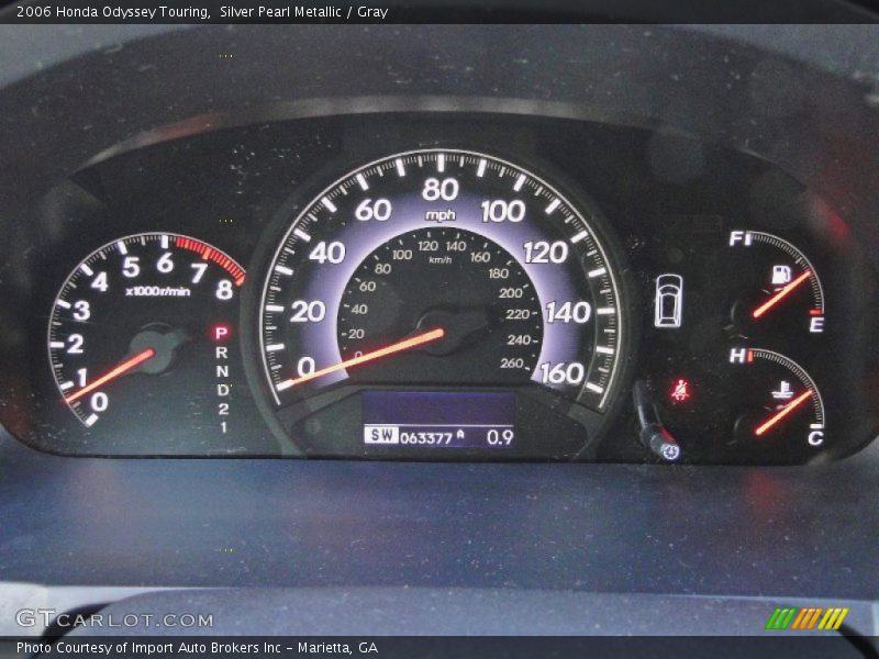 Silver Pearl Metallic / Gray 2006 Honda Odyssey Touring