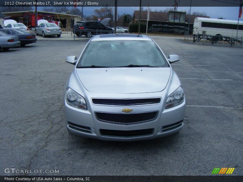 Silver Ice Metallic / Ebony 2012 Chevrolet Malibu LT