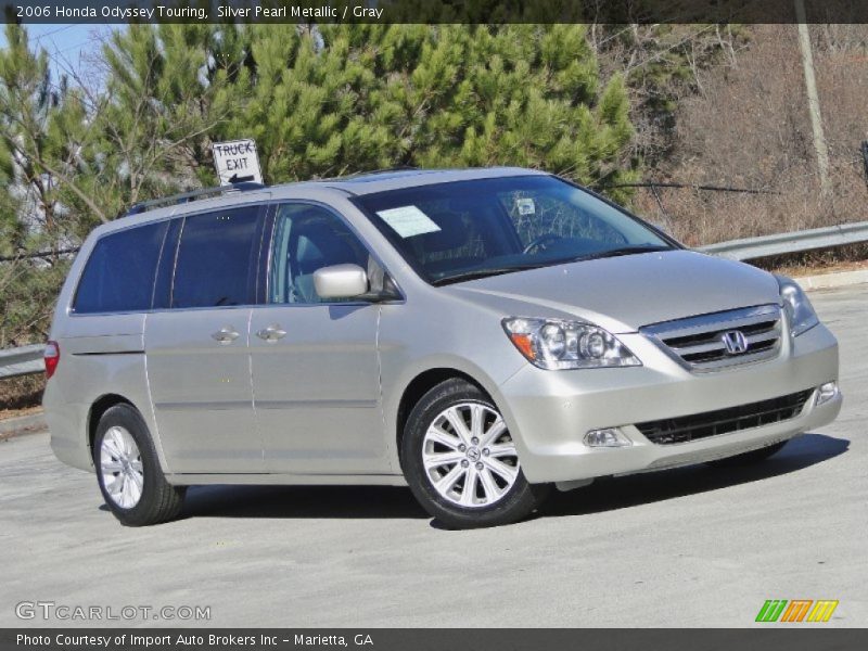 Silver Pearl Metallic / Gray 2006 Honda Odyssey Touring