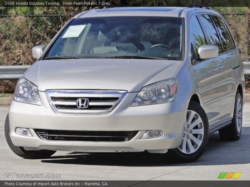 Silver Pearl Metallic / Gray 2006 Honda Odyssey Touring