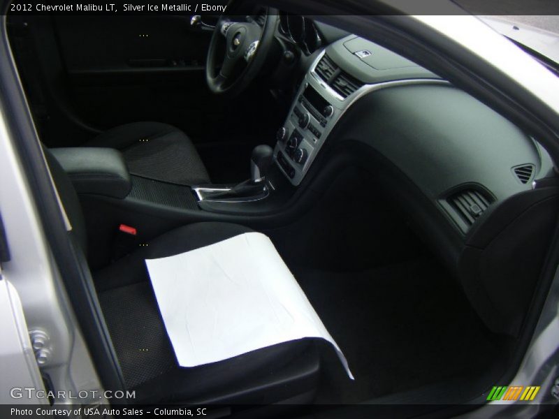 Silver Ice Metallic / Ebony 2012 Chevrolet Malibu LT