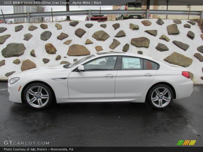  2015 6 Series 640i xDrive Gran Coupe Alpine White