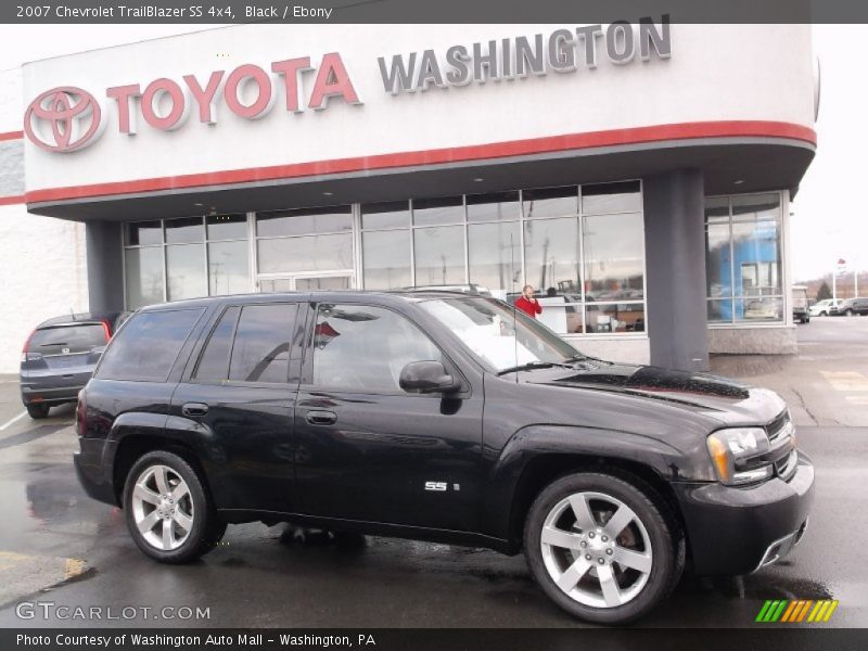 Black / Ebony 2007 Chevrolet TrailBlazer SS 4x4