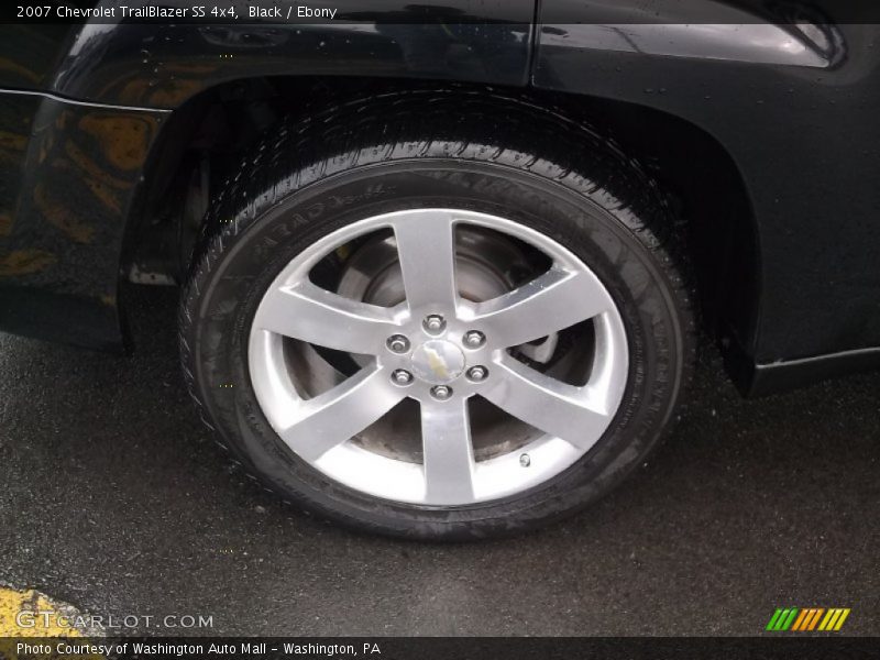 Black / Ebony 2007 Chevrolet TrailBlazer SS 4x4