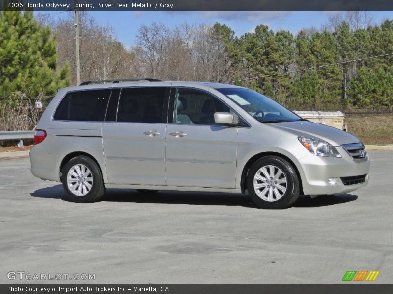 Silver Pearl Metallic / Gray 2006 Honda Odyssey Touring
