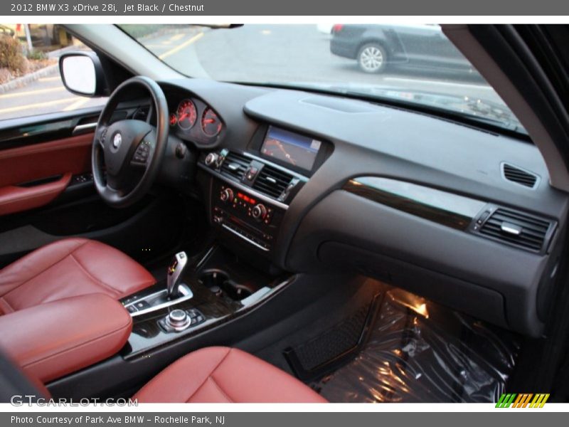 Jet Black / Chestnut 2012 BMW X3 xDrive 28i