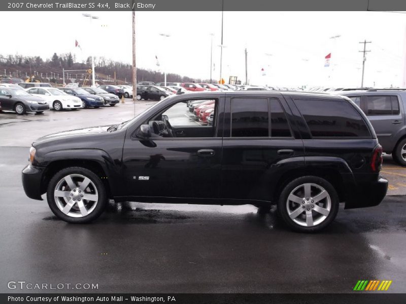 Black / Ebony 2007 Chevrolet TrailBlazer SS 4x4