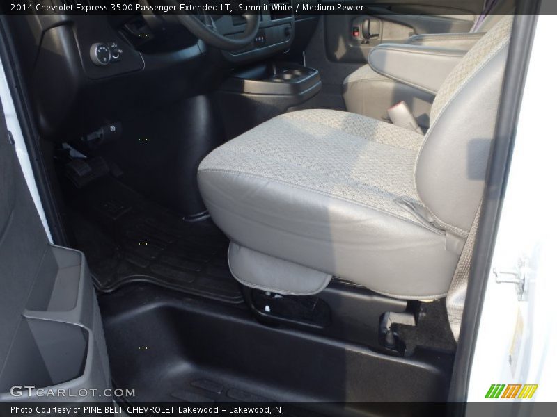 Summit White / Medium Pewter 2014 Chevrolet Express 3500 Passenger Extended LT