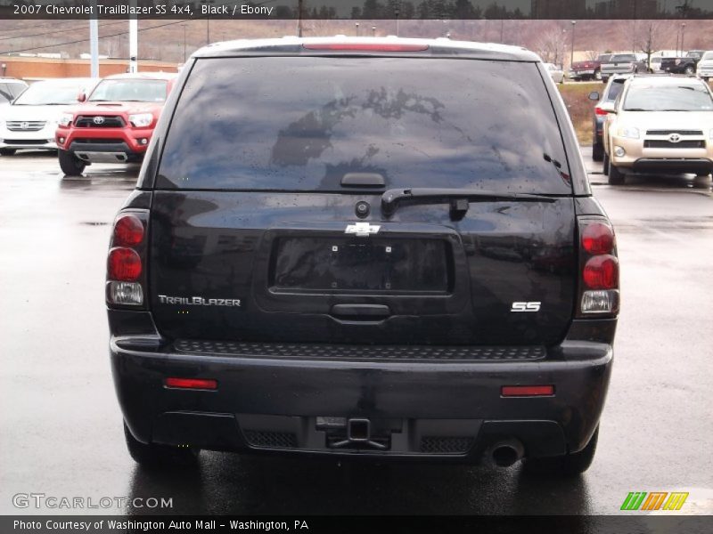 Black / Ebony 2007 Chevrolet TrailBlazer SS 4x4