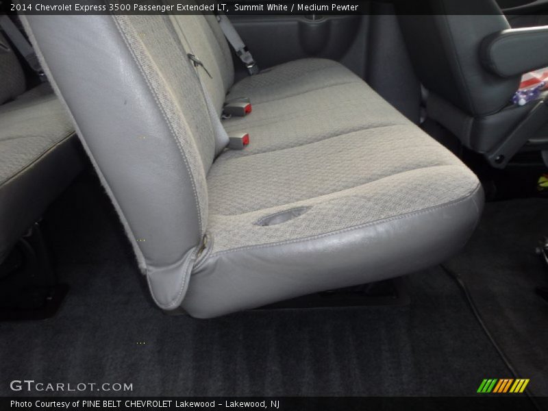 Summit White / Medium Pewter 2014 Chevrolet Express 3500 Passenger Extended LT