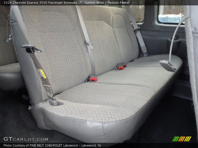 Summit White / Medium Pewter 2014 Chevrolet Express 3500 Passenger Extended LT