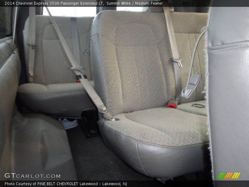 Summit White / Medium Pewter 2014 Chevrolet Express 3500 Passenger Extended LT