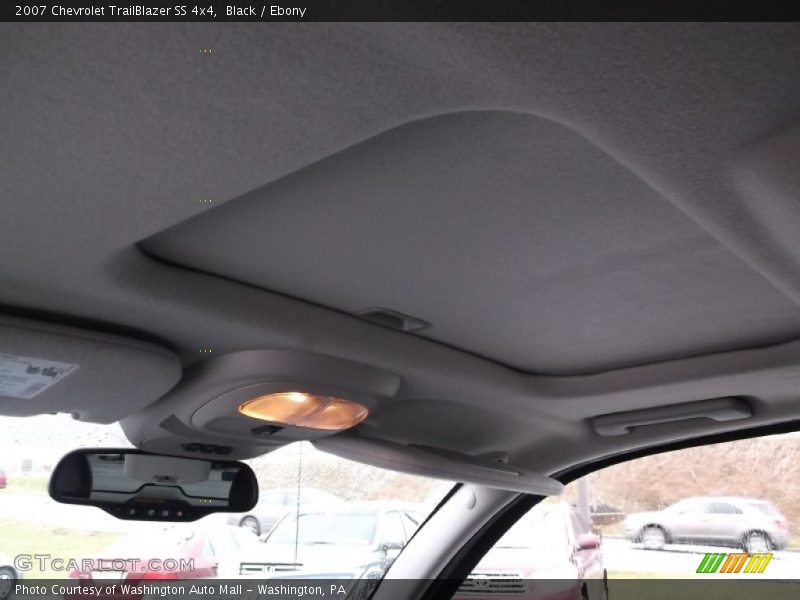 Black / Ebony 2007 Chevrolet TrailBlazer SS 4x4
