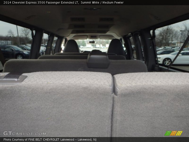 Summit White / Medium Pewter 2014 Chevrolet Express 3500 Passenger Extended LT