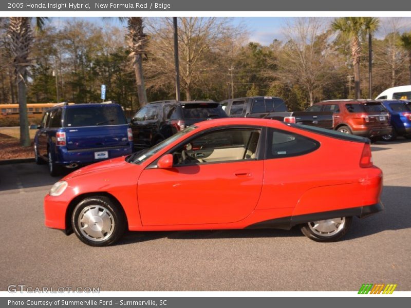  2005 Insight Hybrid New Formula Red