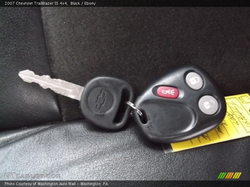 Black / Ebony 2007 Chevrolet TrailBlazer SS 4x4