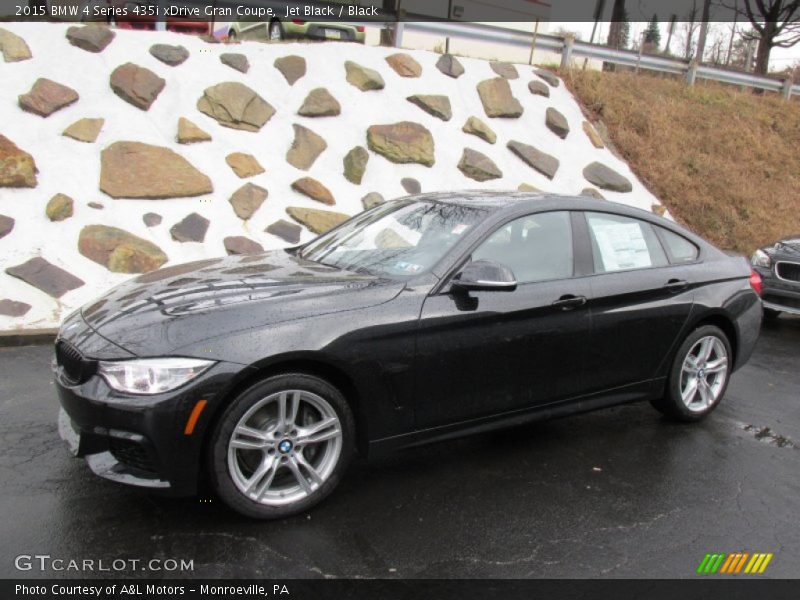 Jet Black / Black 2015 BMW 4 Series 435i xDrive Gran Coupe