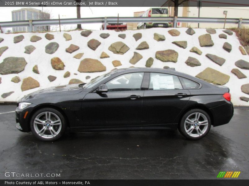 Jet Black / Black 2015 BMW 4 Series 435i xDrive Gran Coupe