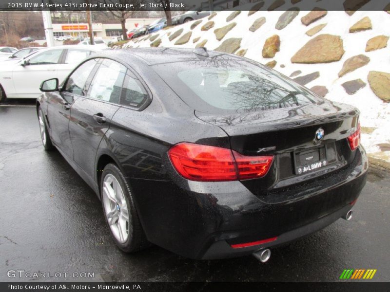 Jet Black / Black 2015 BMW 4 Series 435i xDrive Gran Coupe