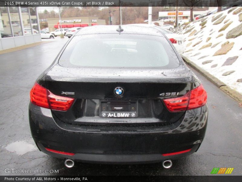 Jet Black / Black 2015 BMW 4 Series 435i xDrive Gran Coupe