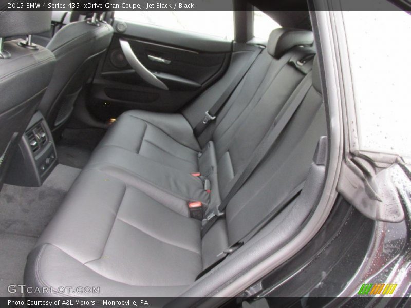Jet Black / Black 2015 BMW 4 Series 435i xDrive Gran Coupe