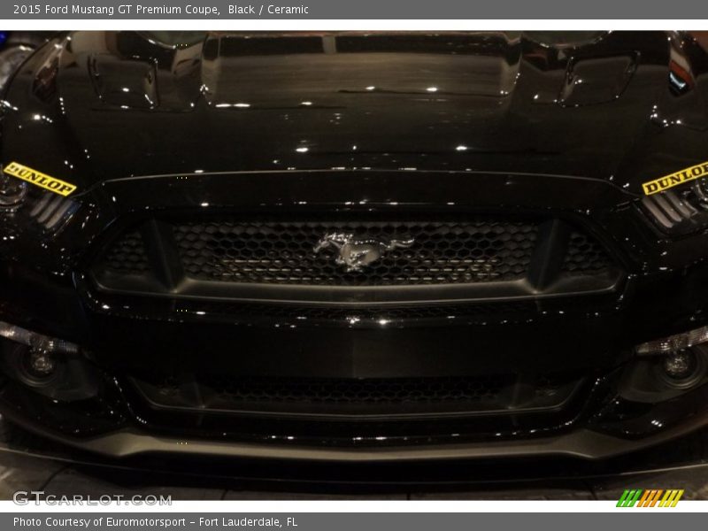 Black / Ceramic 2015 Ford Mustang GT Premium Coupe