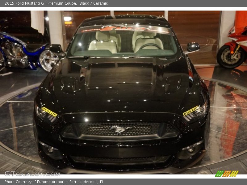 Black / Ceramic 2015 Ford Mustang GT Premium Coupe