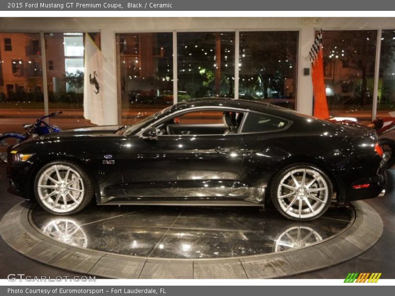 Black / Ceramic 2015 Ford Mustang GT Premium Coupe