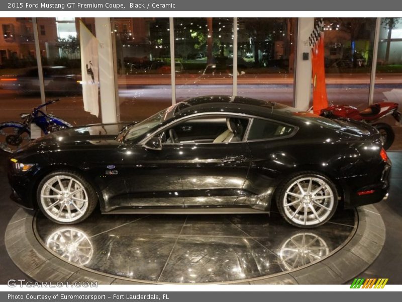 Black / Ceramic 2015 Ford Mustang GT Premium Coupe