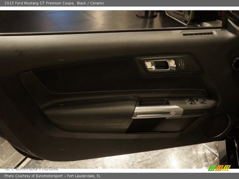 Black / Ceramic 2015 Ford Mustang GT Premium Coupe