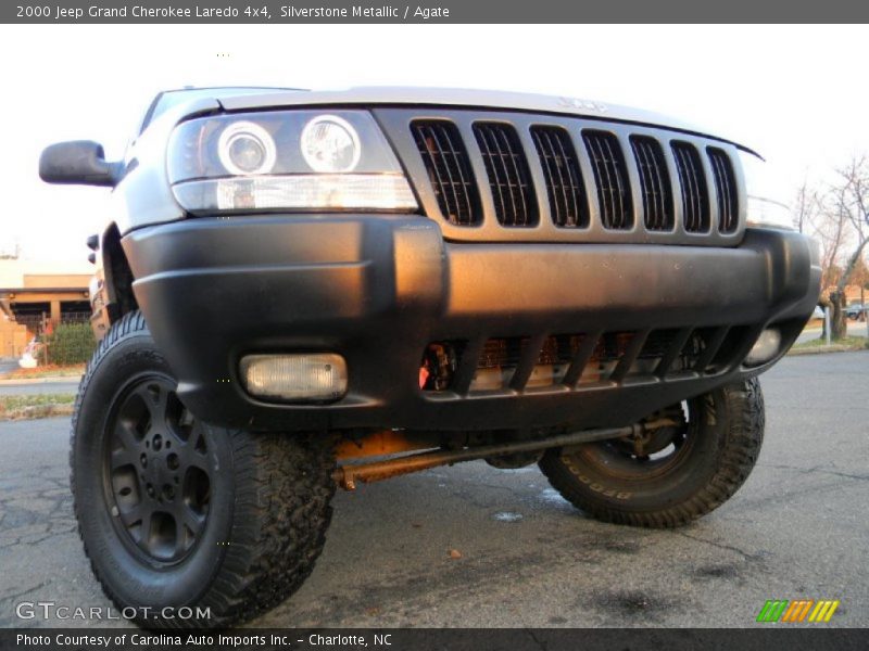 Silverstone Metallic / Agate 2000 Jeep Grand Cherokee Laredo 4x4