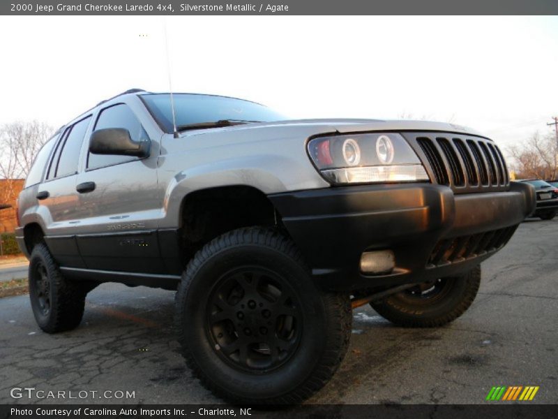 Silverstone Metallic / Agate 2000 Jeep Grand Cherokee Laredo 4x4
