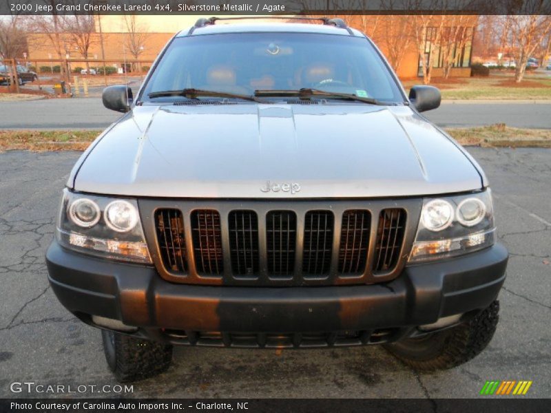 Silverstone Metallic / Agate 2000 Jeep Grand Cherokee Laredo 4x4