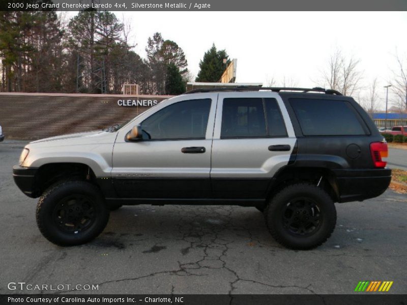 Silverstone Metallic / Agate 2000 Jeep Grand Cherokee Laredo 4x4
