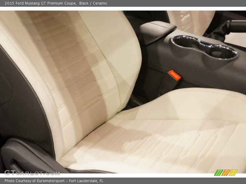 Black / Ceramic 2015 Ford Mustang GT Premium Coupe