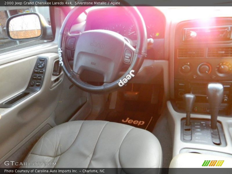 Silverstone Metallic / Agate 2000 Jeep Grand Cherokee Laredo 4x4