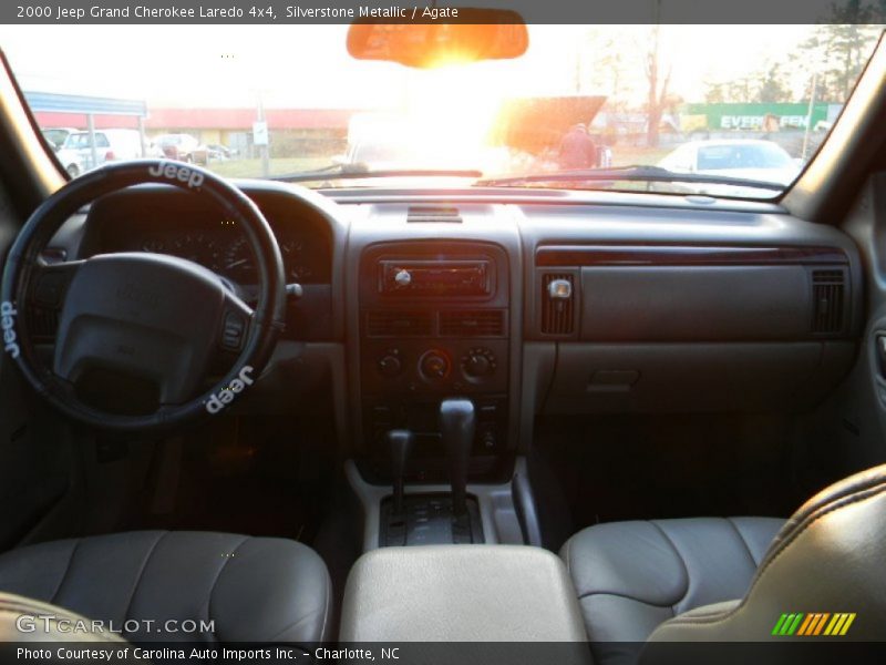 Silverstone Metallic / Agate 2000 Jeep Grand Cherokee Laredo 4x4