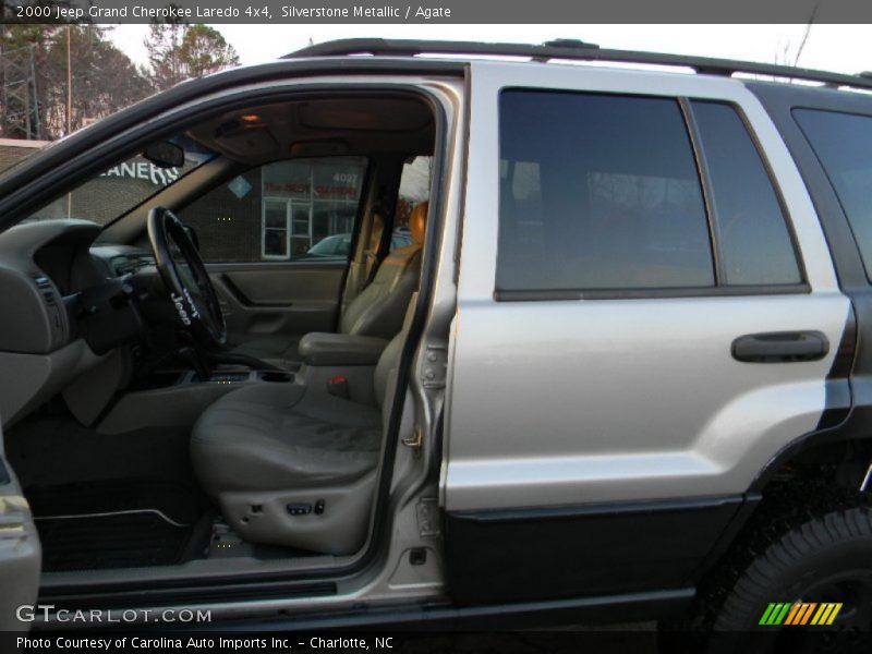 Silverstone Metallic / Agate 2000 Jeep Grand Cherokee Laredo 4x4