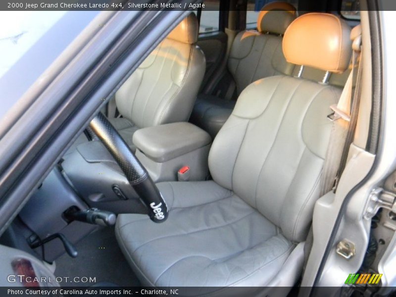 Silverstone Metallic / Agate 2000 Jeep Grand Cherokee Laredo 4x4