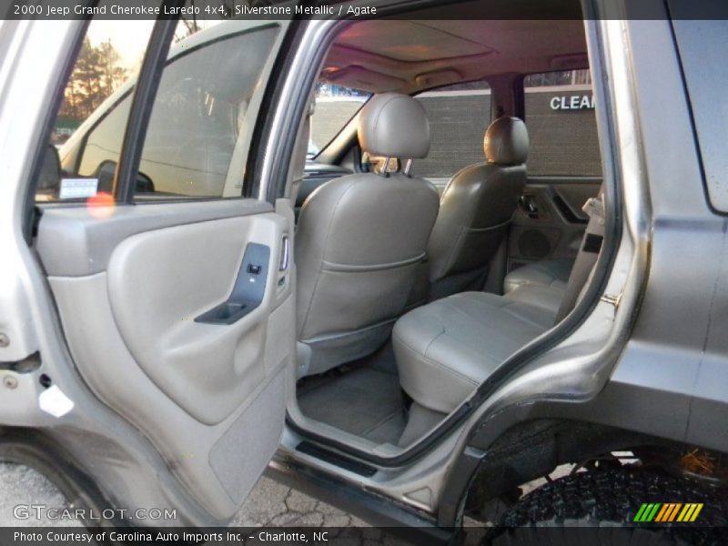Silverstone Metallic / Agate 2000 Jeep Grand Cherokee Laredo 4x4