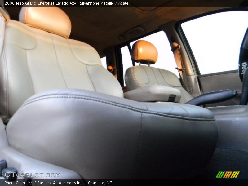 Silverstone Metallic / Agate 2000 Jeep Grand Cherokee Laredo 4x4