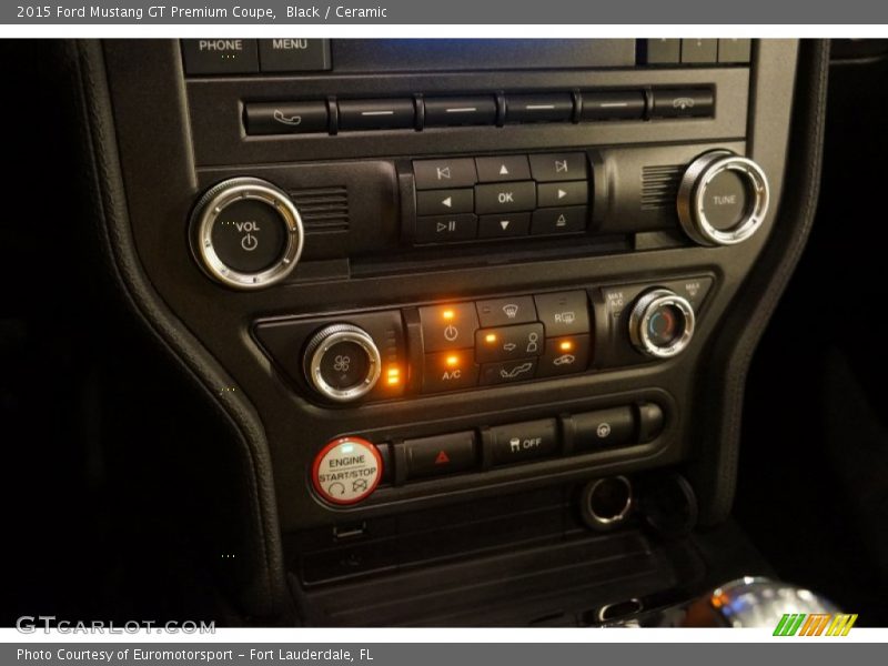 Black / Ceramic 2015 Ford Mustang GT Premium Coupe