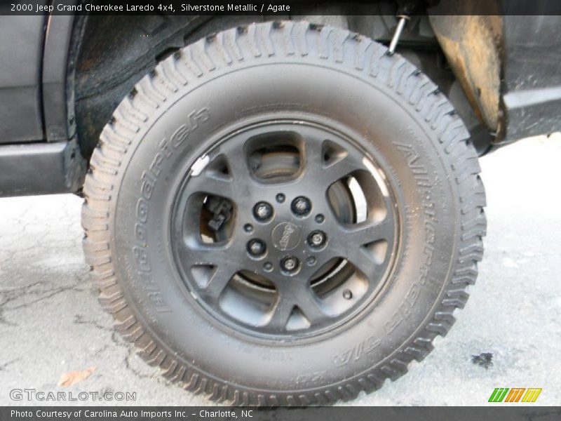 Silverstone Metallic / Agate 2000 Jeep Grand Cherokee Laredo 4x4