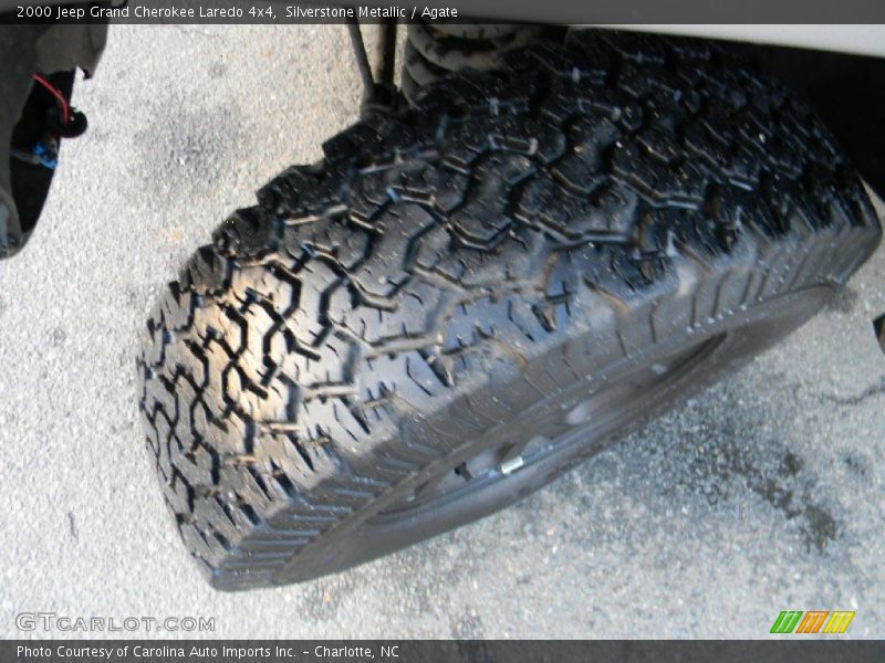 Silverstone Metallic / Agate 2000 Jeep Grand Cherokee Laredo 4x4