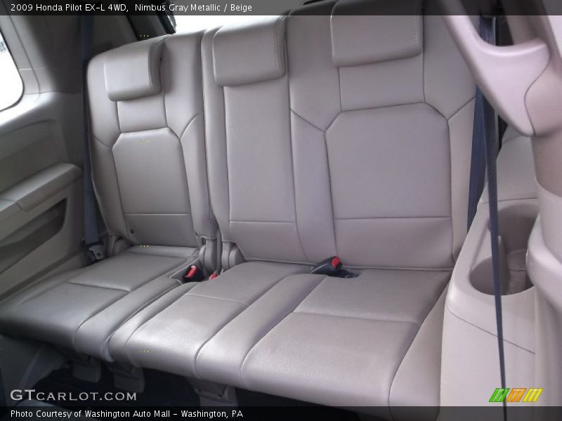 Nimbus Gray Metallic / Beige 2009 Honda Pilot EX-L 4WD