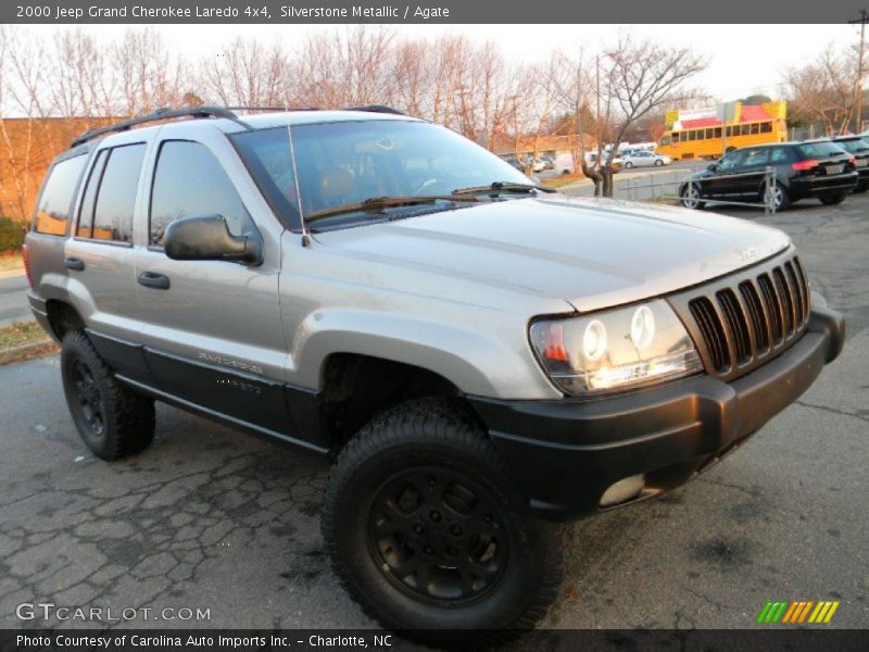 Silverstone Metallic / Agate 2000 Jeep Grand Cherokee Laredo 4x4