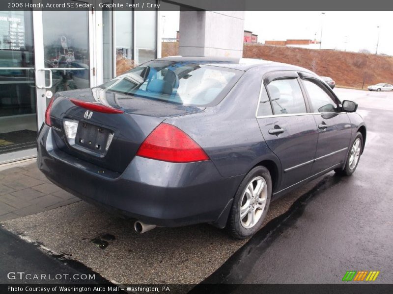Graphite Pearl / Gray 2006 Honda Accord SE Sedan