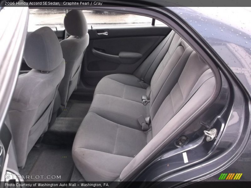 Graphite Pearl / Gray 2006 Honda Accord SE Sedan